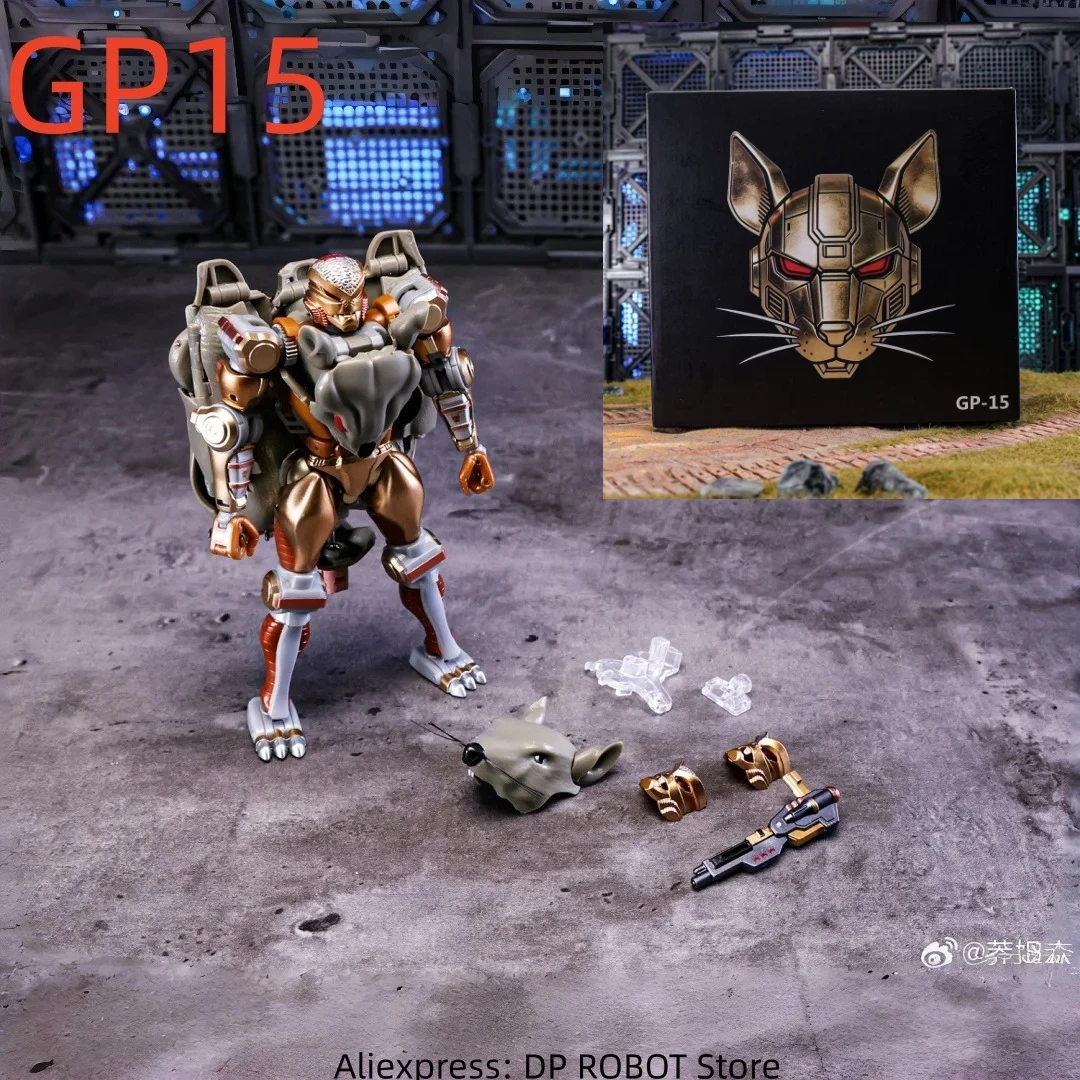 

Transformation toys BW super warrior GP15 GP-15 mouse warrior KO original large version MPG15 beast war alloy collection gift