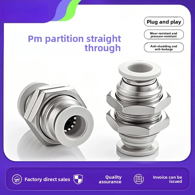 

Pneumatic PM-4 PM-6 PM-8 PM-10 PM-12 Quick Connect Air Hose Fittings