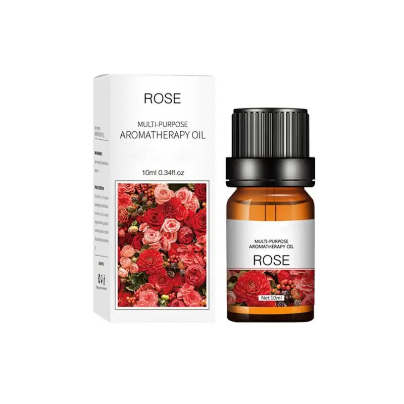 Óleo essencial solúvel em água para aromaterapia difusor umidificador ambientadores alívio do estresse rosa lírio lavanda fresia 10ml