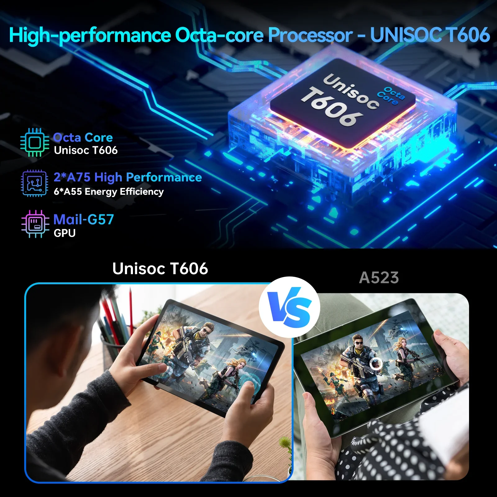 Alphawolf LPad2 Android 15 Tablet WiFi 10 inci 1920*1200 FHD 16GB + 128GB Widevine L1 2.4G/5G WiFi + BT5.0 Tablet Android 6000mAh