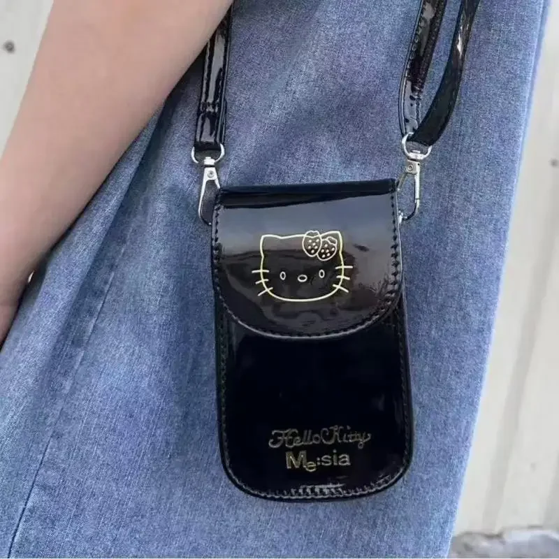 

Сумка через плечо Hellokittys, модная мультяшная сумка для девочек, сумка для мобильного телефона, милые мини-сумки для женщин, аниме, каваи, мультфильм