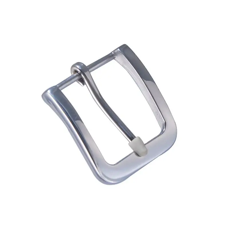 1pcs 40mm Stainless Steel Belt Buckle End Bar Heel bar Buckle Single Pin  Buckle for Leather Craft Jeans Webbing