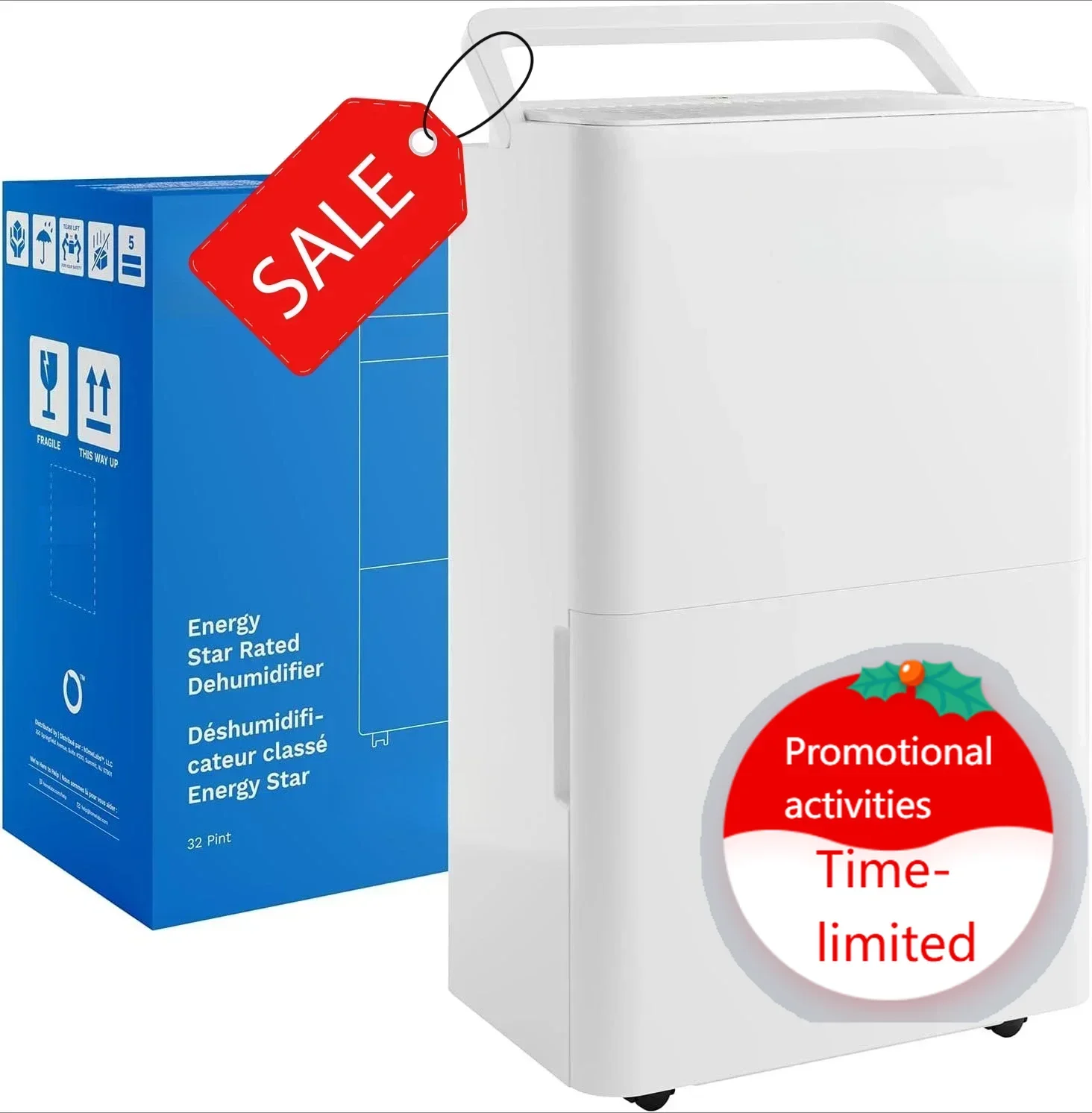 

Hot SoldPowerful Humidity Control, High-Efficiency Moisture Removal for Home, Bedroom – Quiet & Portable with Auto Shut-Off