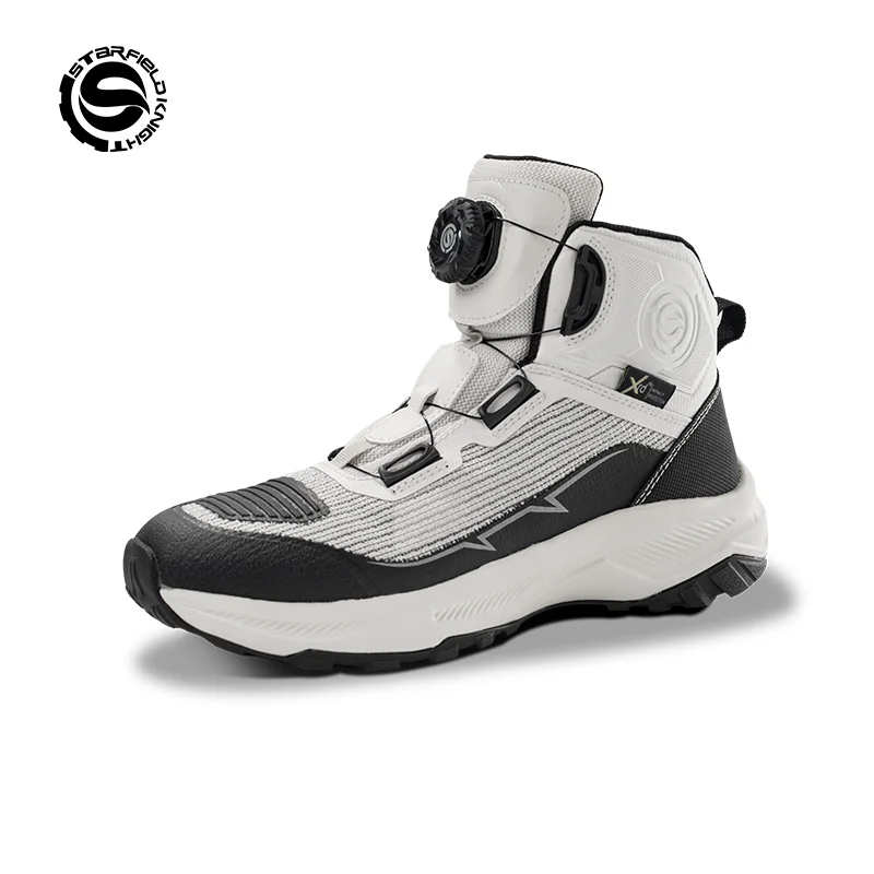 Star Field Knight Motorcycle Protective Boots 2026 Summer Mesh Breathable Non-slip Knob Adjust Design Riding Protection Shoes