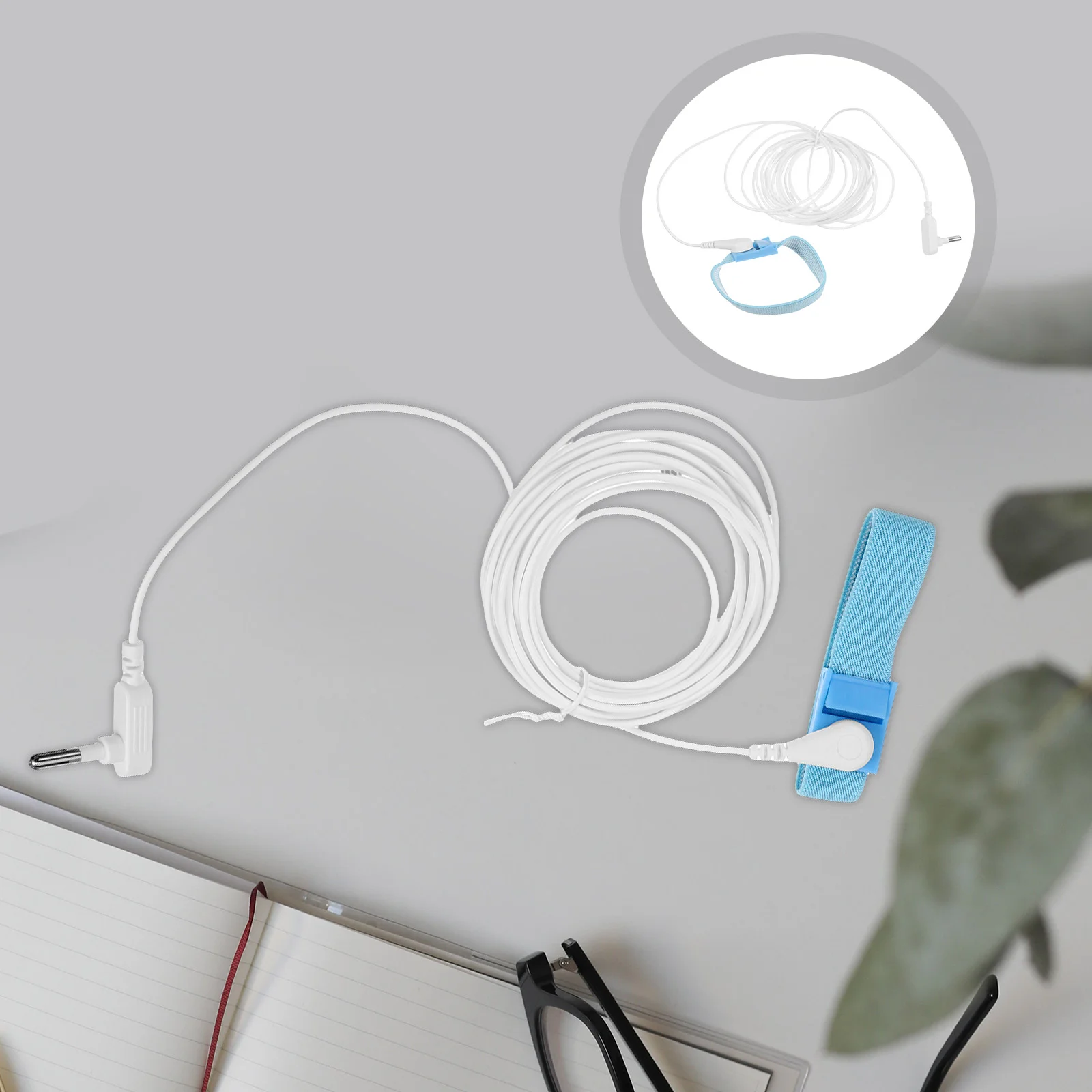 Anti-static Grounding Wire Heel Foot Strap Esd Electricity Bracelet Wrist Bands