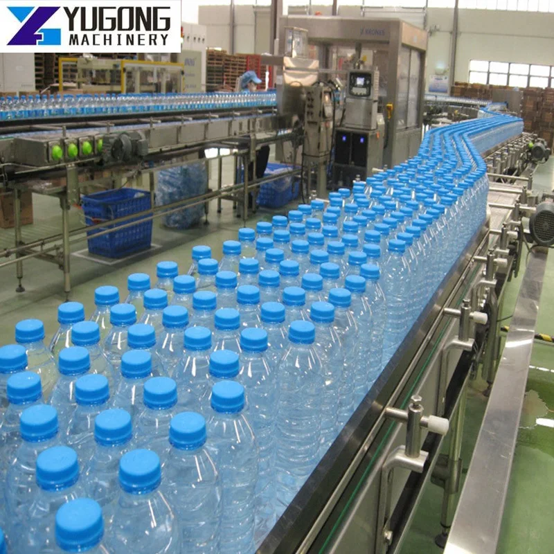 YUGONG Automatic Carbonated Water Bottled Soda Filling Machine Juice Production Line Bottle Filling Liquid Capping Machine