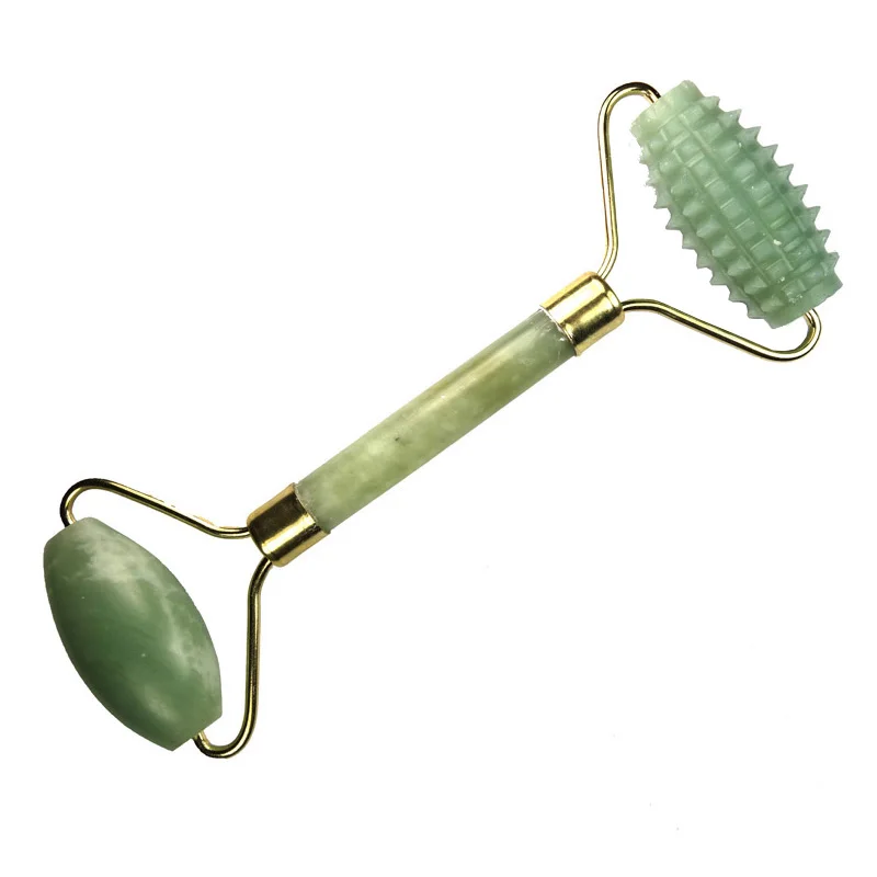 

New hot portable jade massage roller, anti-wrinkle, healthy face, head, feet, natural, manual massage health tools