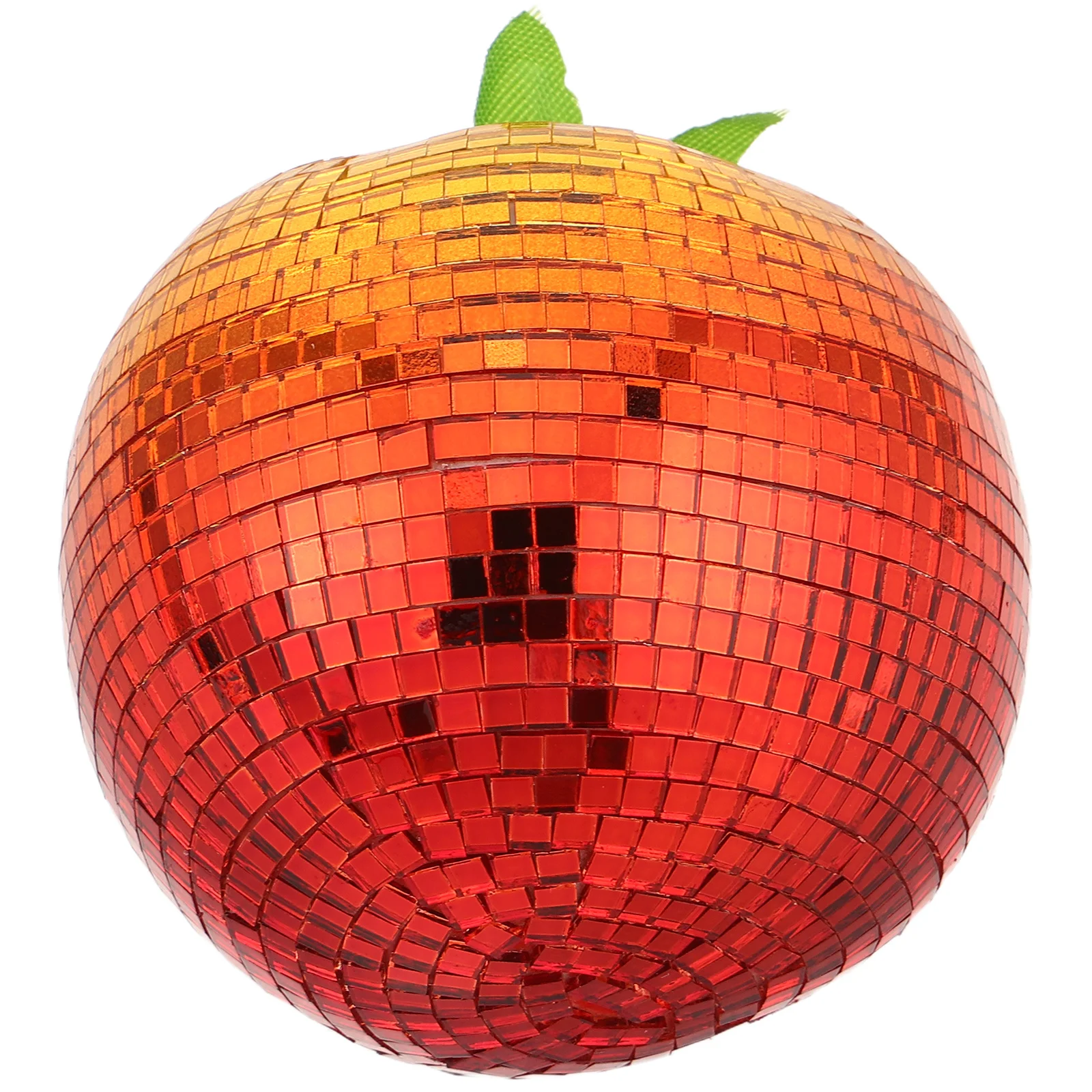 

Disco Mirror Reflective Tomato Ball Retro Fruit Table Decoration Disco Party Centerpiece Stage Decor