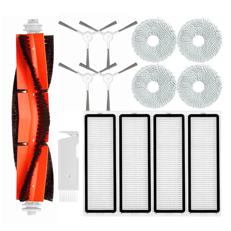 

For Xiaomi Robot Vacuum S10+ / S10 Plus Spare Parts Accessories Main Side Brush Hepa Filter Mop Cloth