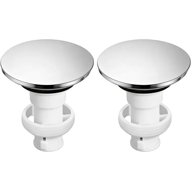 

Сливной клапан для раковины ABFI Chrome Polished с функцией Push&Seal, 2 шт., артикул 972098A 35338-06XX