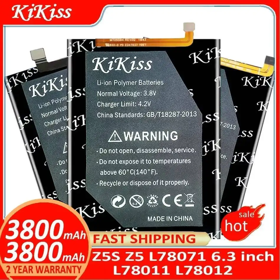 

Аккумулятор KiKiss BL299 BL288 для Lenovo Z5S L78071 6,3 дюйма L78011 L78012 аккумулятор + трек №