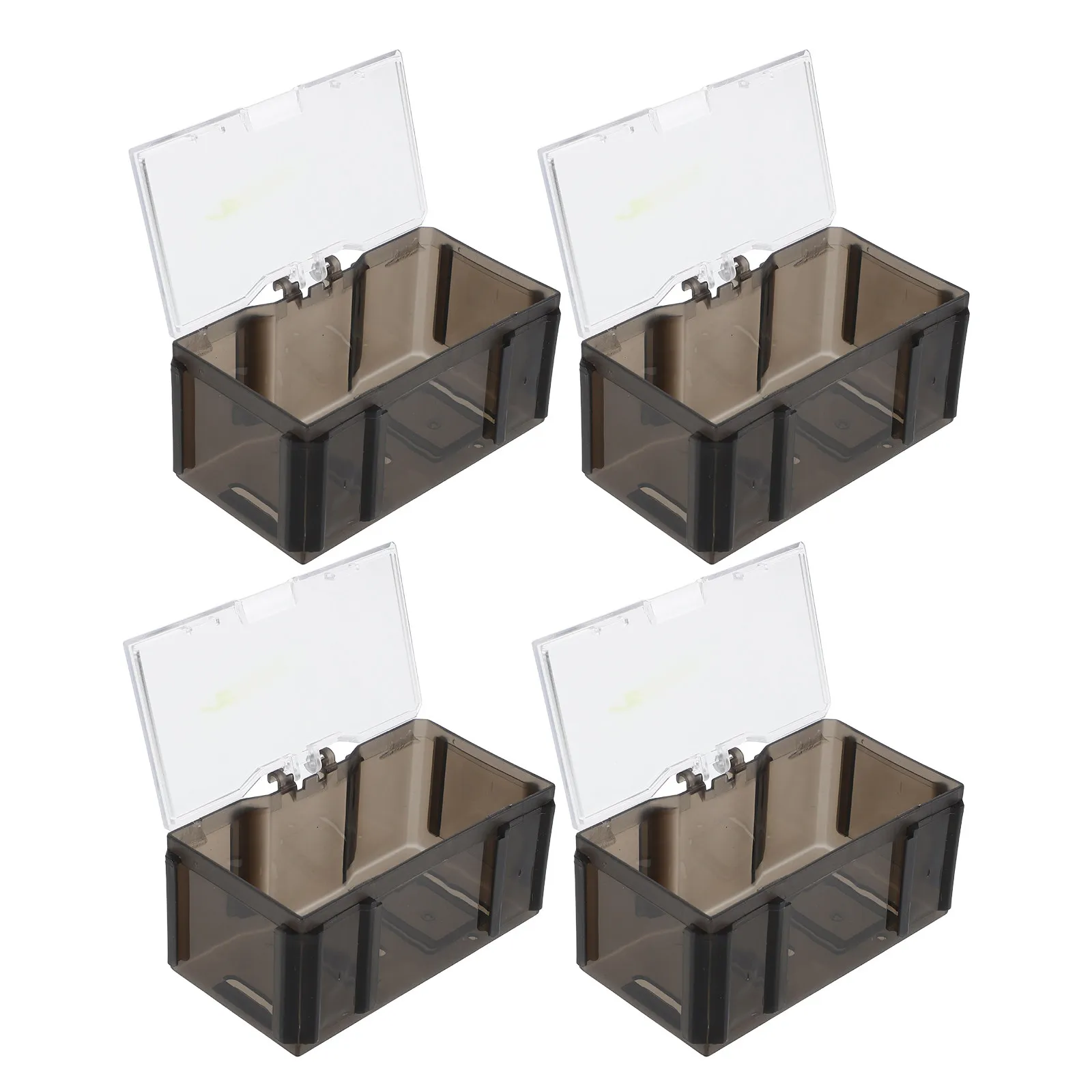 

Набор из 4 мини-витрин для тханка и коллекционных предметов: прочные штабелируемые коробки для хранения бусин, украшений, сувениров, многофункциональные декоративные изделия