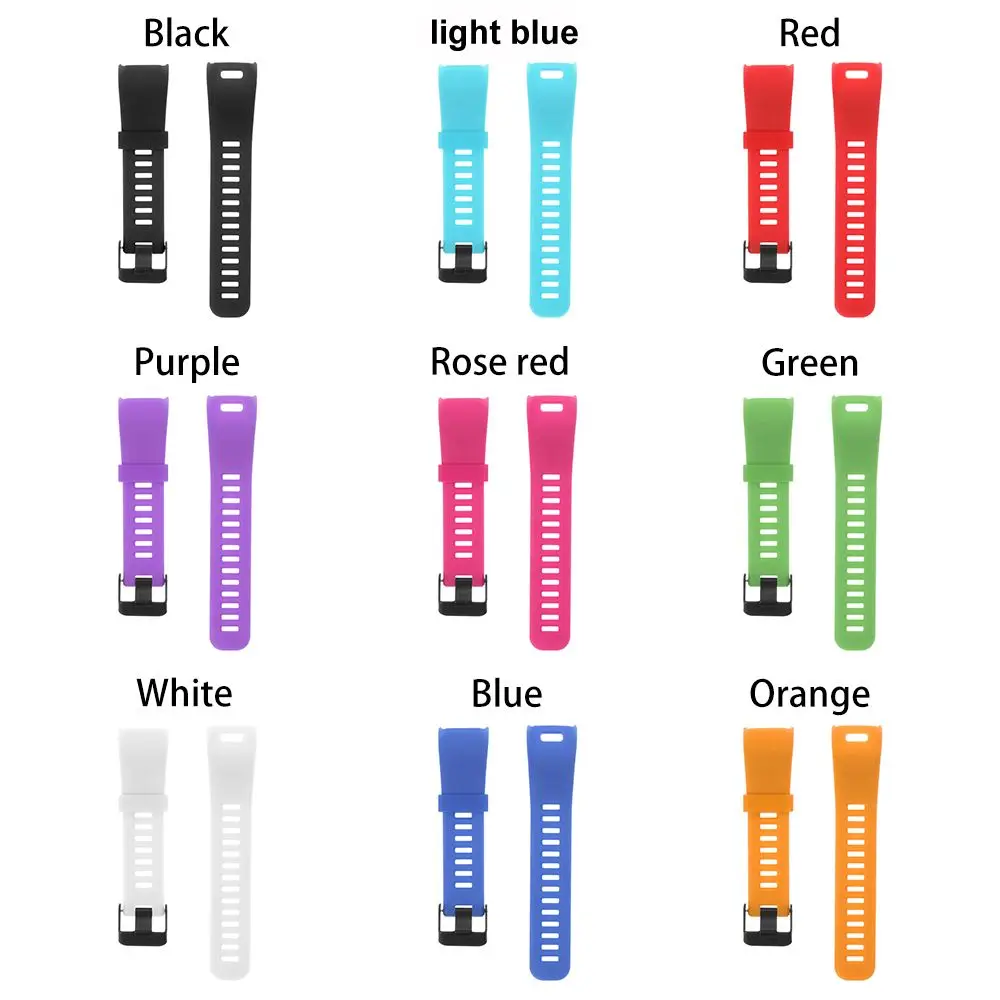 Replacement Classic Sports Wristband Watch Band Silicone Strap Bracelet For Garmin Vivosmart HR