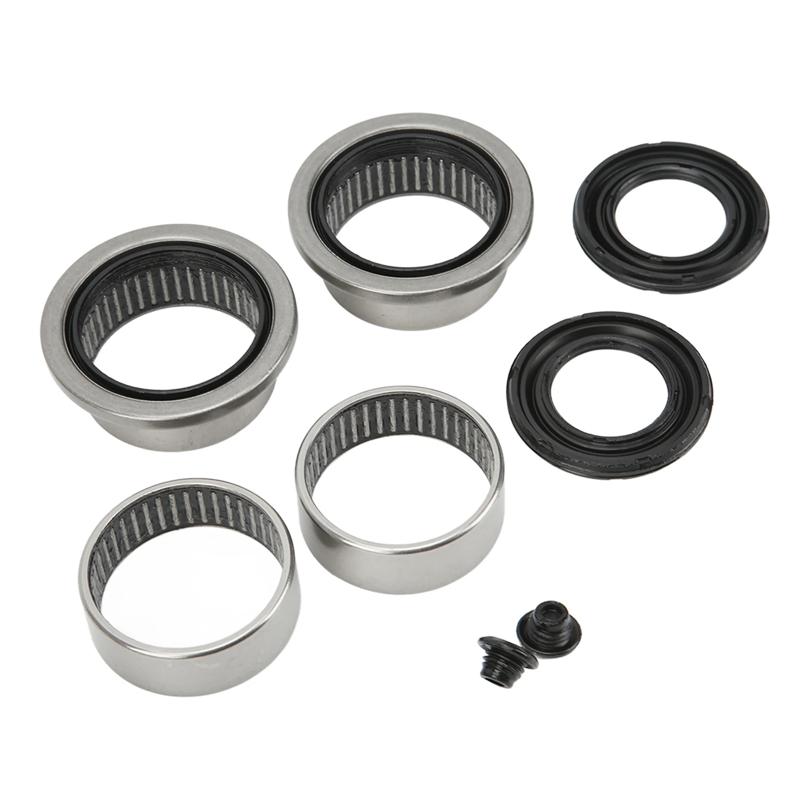 8pcs Rear Axle Beam Repair Kit 5131A6 Steel Alloy Replacement for Peugeot 206 47mm Shaft Rear Axle Beam Repair Kit
