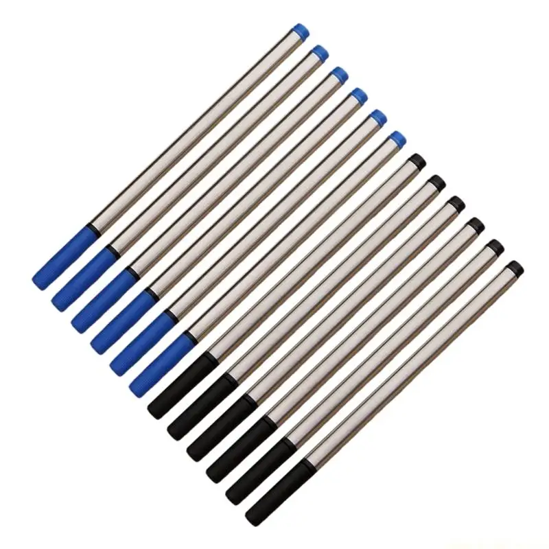 Pack of Ball Points Pens Refills Metal Ballpoint Pen Refills, Replaceable Refills