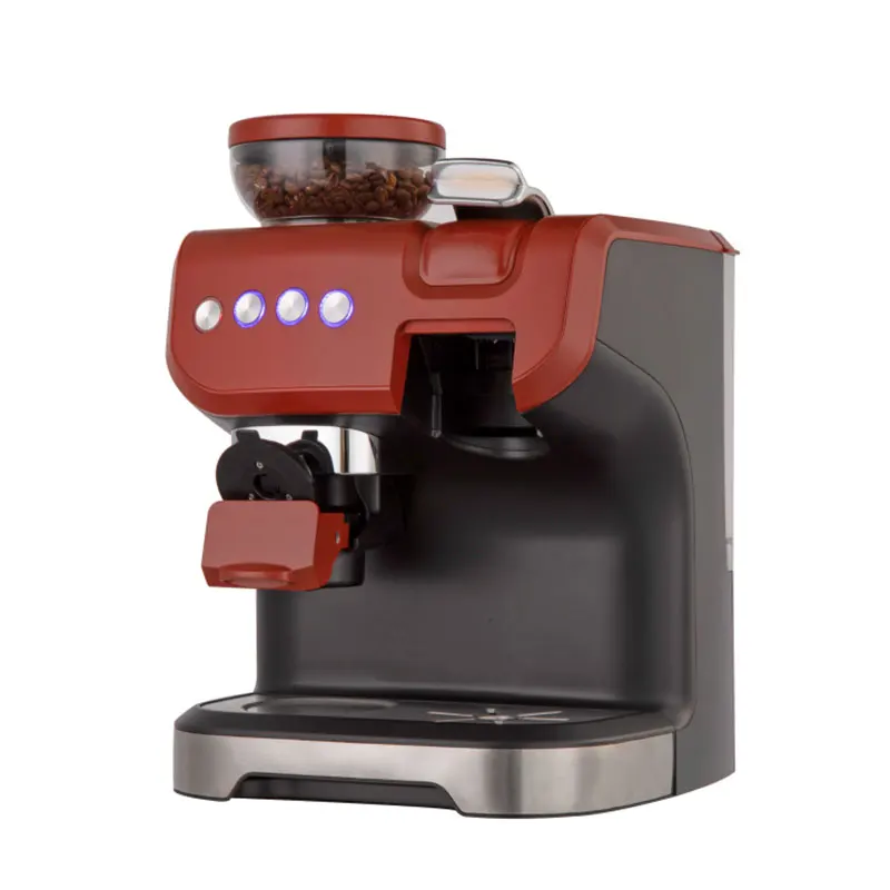 Professional Household Automatic Coffee and Espresso Machine With Grinder Small Espresso Coffee Maker with milk frother