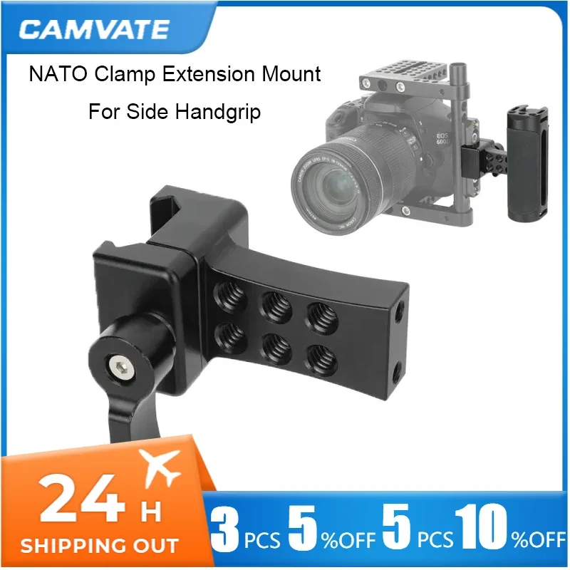 CAMVATE NATO Clamp Extension Mount With 1/4