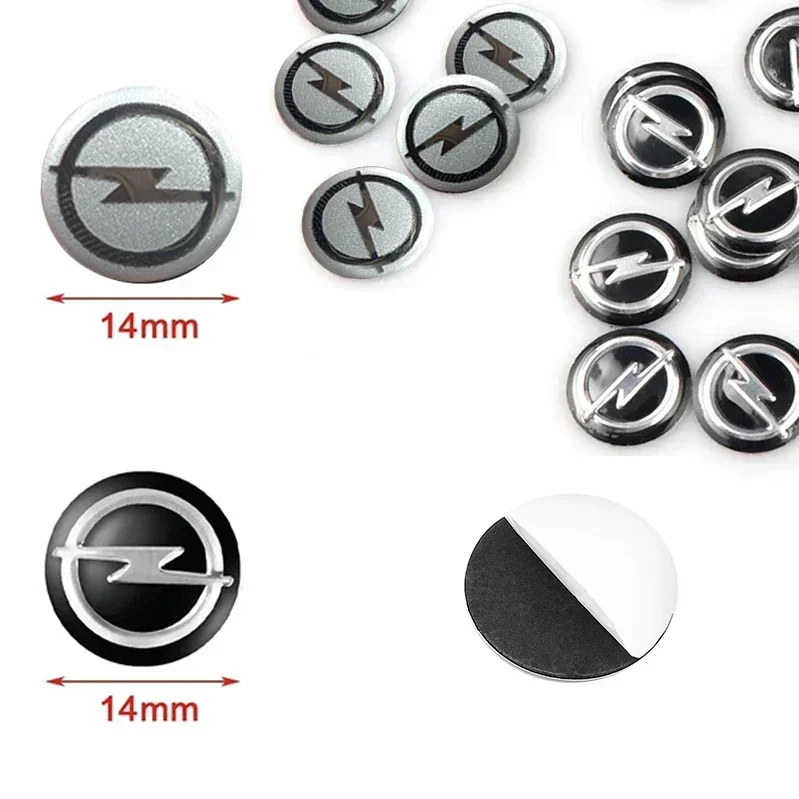 Autocollant de badge de clé de voiture, autocollant de clé de voiture télécommandé pour Opel Corsa Astra Insignia Vectra Zafira Meriva Mokka Grandland Vivaro