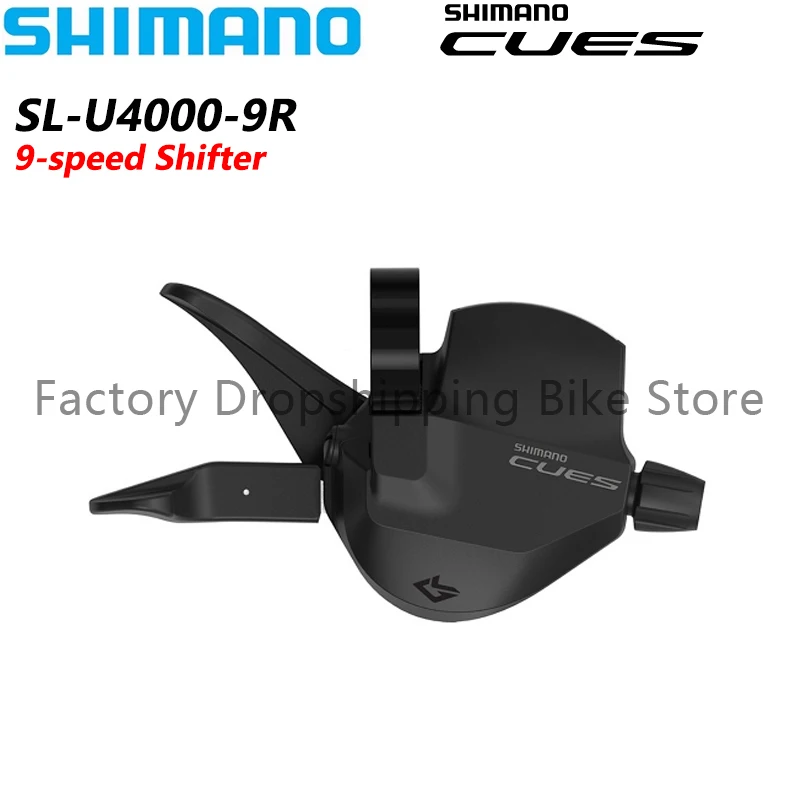 SHIMANO CUES U4000 2X9 Speed MTB Bike Groupset SL-U4000-9R RD-U3020 Derailleur CS-LG300 11-36T Cassette CN-LG500 Original Parts