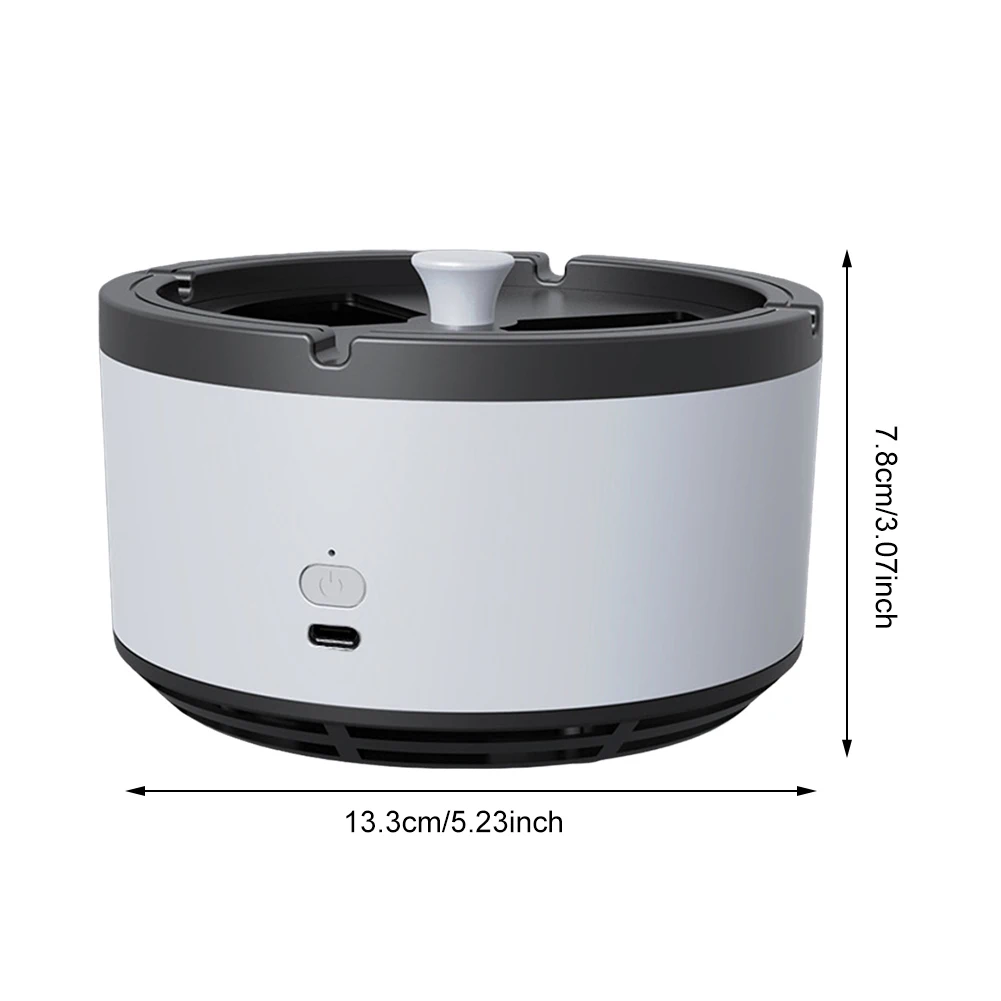 Ashtray Air Purifier Smoke Removal Air Purification Ashtray Smokeless Ashtray for Intelligent Removing Secondhand Smoke Indoor