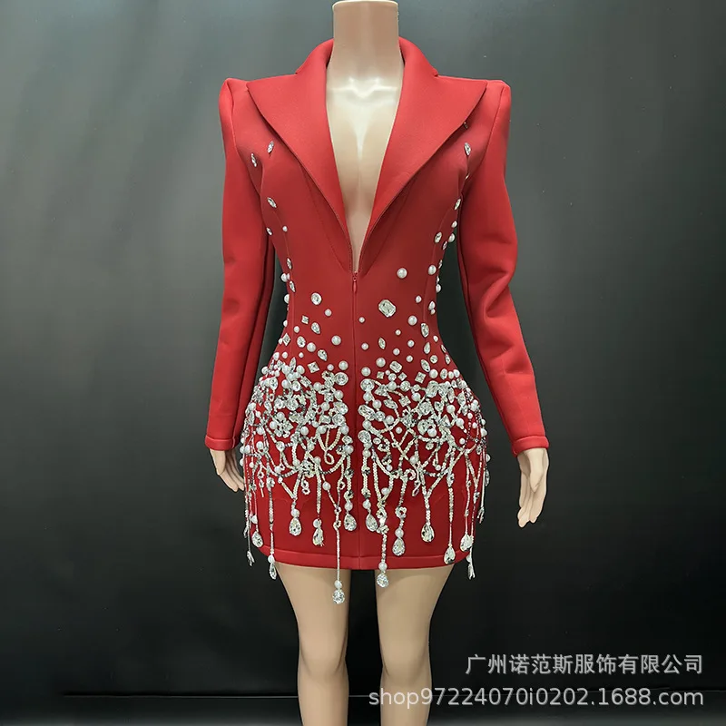 فستان بدلة احترافي ذو مزاج أبيض عالي الجودة، فستان سهرة أنيق للحفلات السنوية