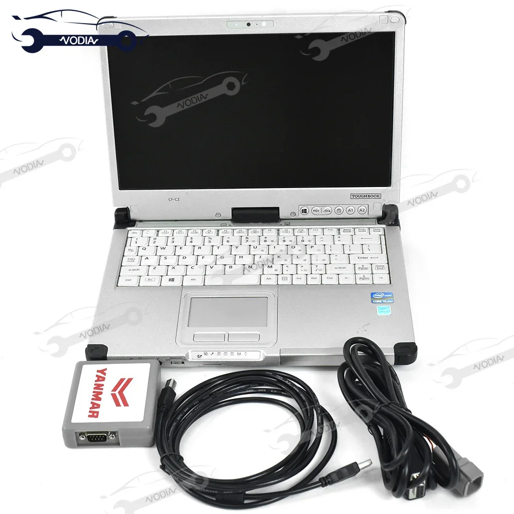 

CFC2/CF53laptop+Diesel Engine For Yanmar diagnostic tool For YANMAR Service Tool YEDST Agriculture Tractor construction scanner