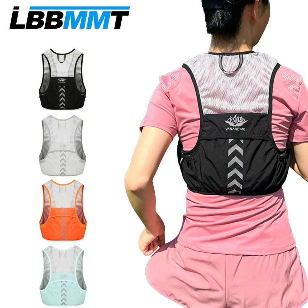 

1PCS Ultra-Light Hydration Vest Adjustable Reflective Breathable with Pockets, Unisex for Trail Running Marathon Hiking Cycling