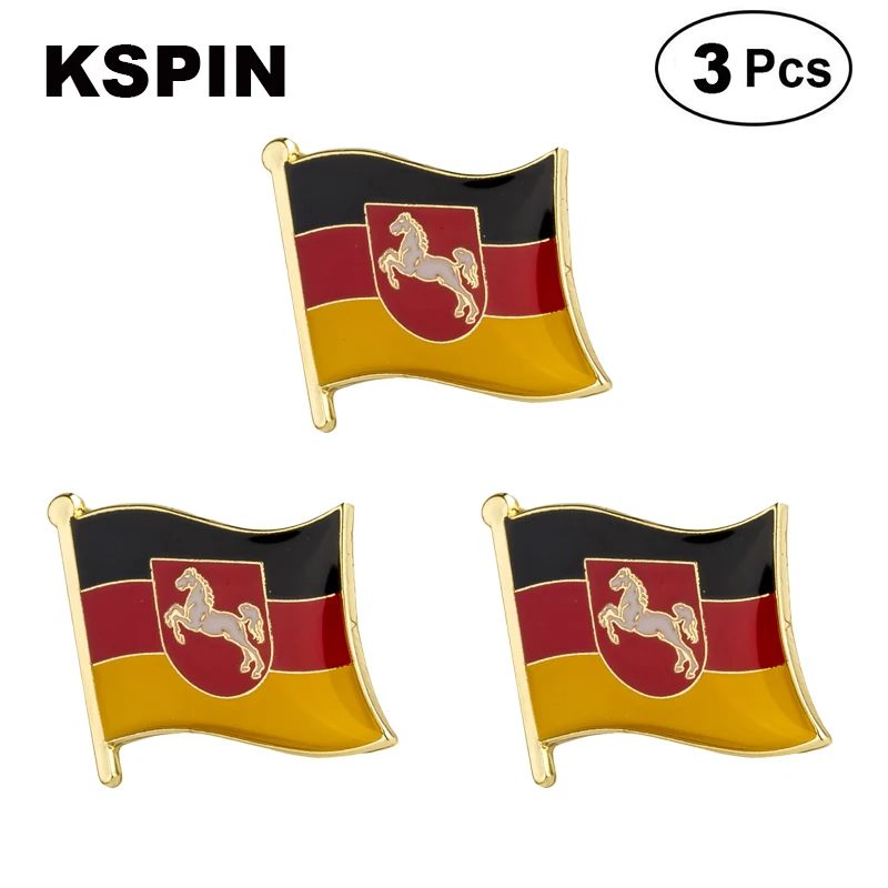 

Lower Saxony Lapel Pin Brooches Pins Flag badge Brooch Badges