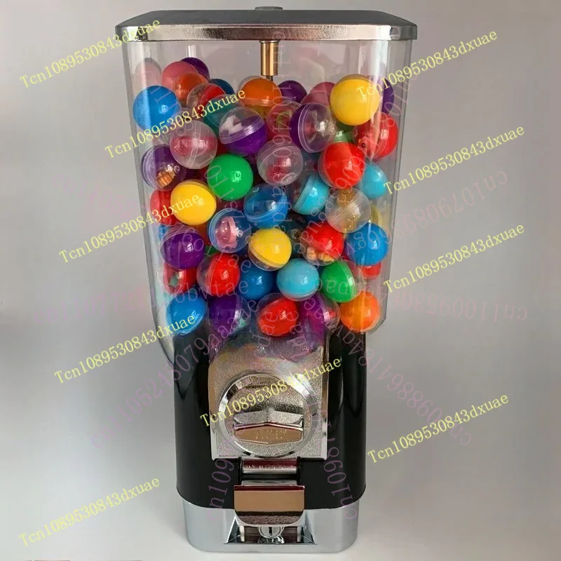 Bounce ball vending machine with coin box GV18F, candy vending machine