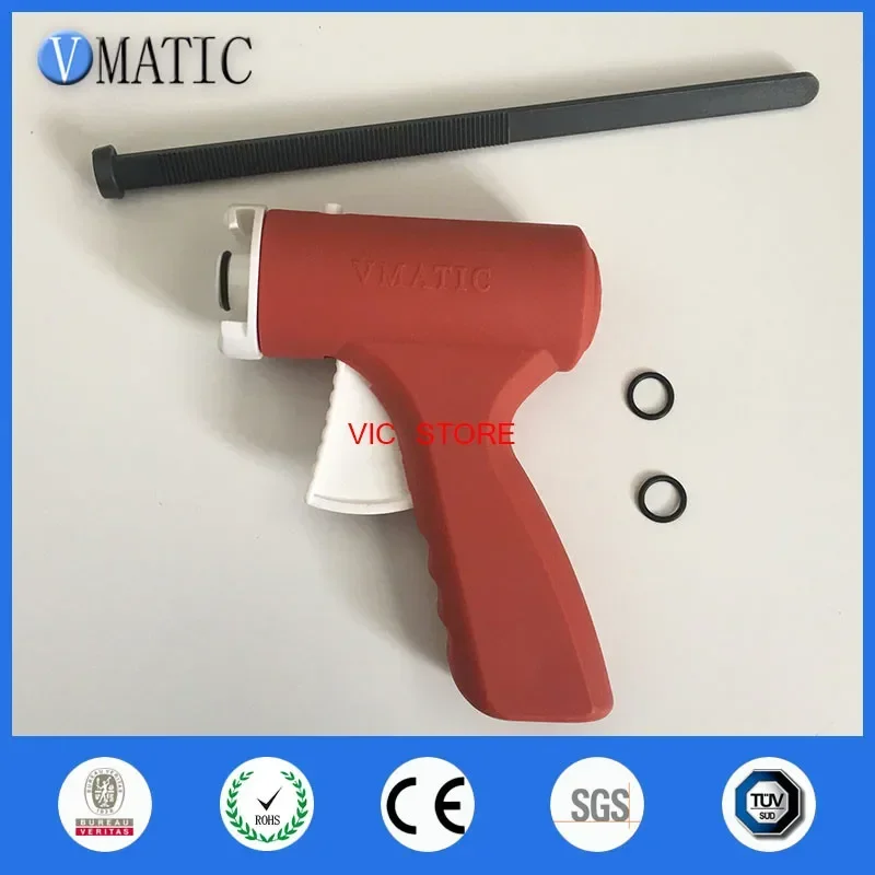 Free Shipping High Quality 10ml/Cc Manual Syringe Epoxy Caulking Adhesive Single Liquid Glue Dispenser Gun