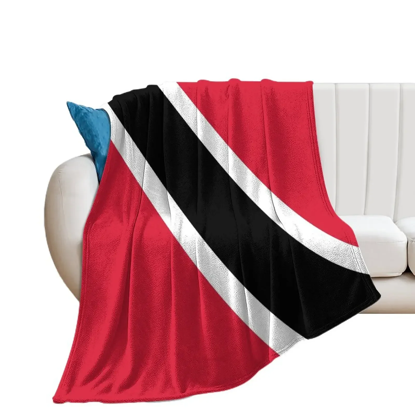 

Trinidad & Tobago Flag Throw Blanket Blankets For Sofas Summer Bed Blankets