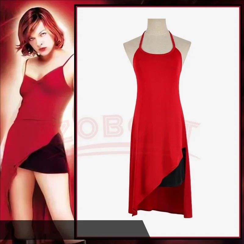 strapless open back dress Gvavaya Game Cosplay Alice: Madness Returns Cosplay Red Alice Steamdre main image 0