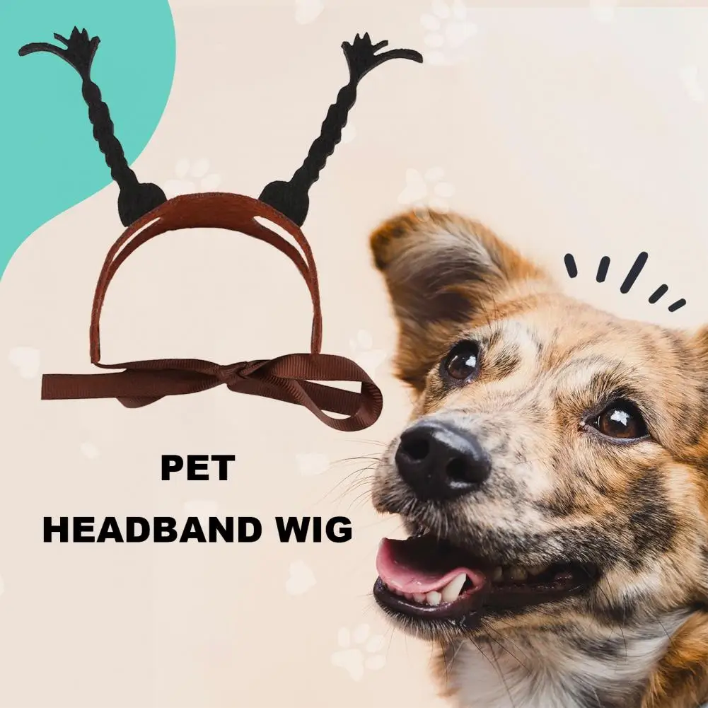 Stand Out Pet Hairband Cat Dog Costume Accessories Festive Halloween Dog Costume Accessories Funny Hair Hoop Headbands for Pet