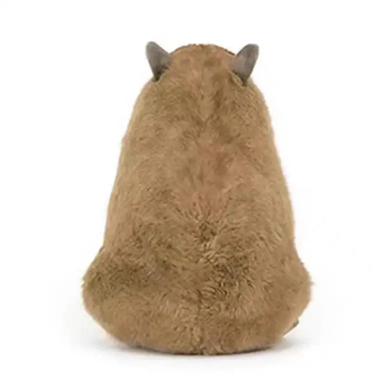 Capibara Knuffel Realistische Capibara Speelgoed Simulatie Zacht Kruipende Knuffels Schattig Pluche Kussen Uniek Model Poppen