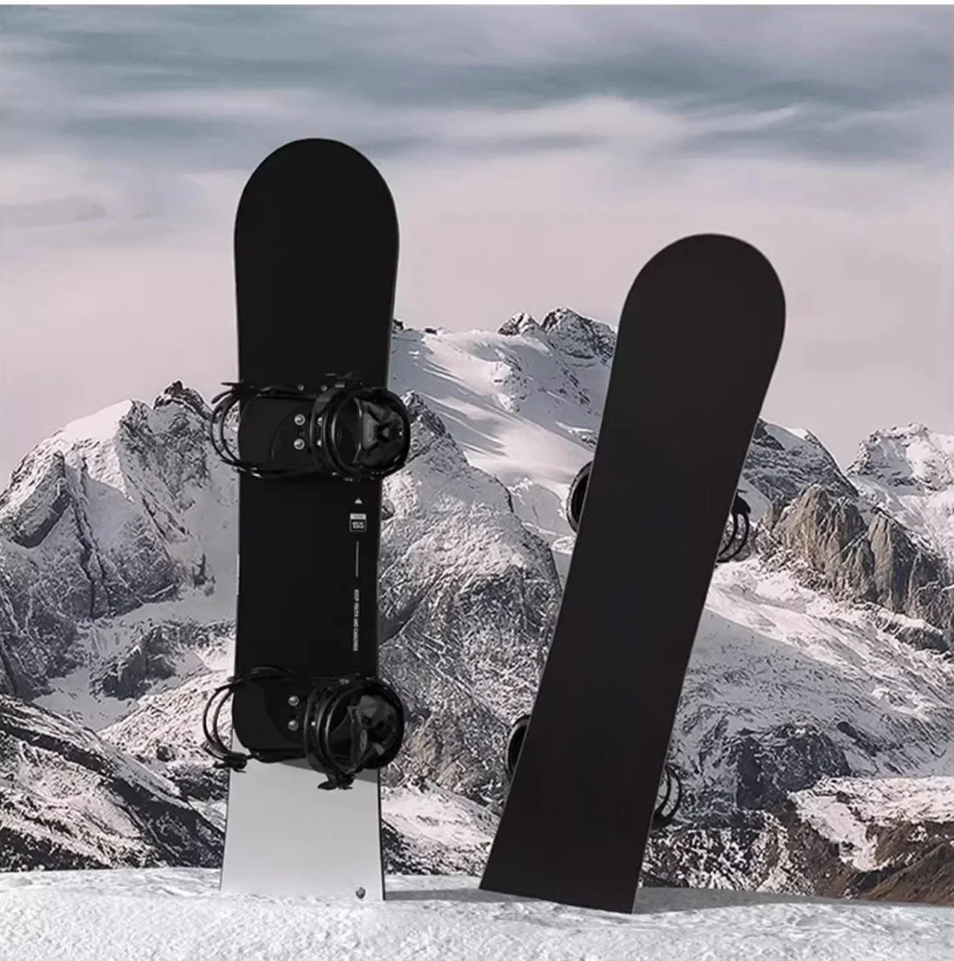 On Sale Beginner Snowboard  Small Black Snowboards Park Full Set Snowboards