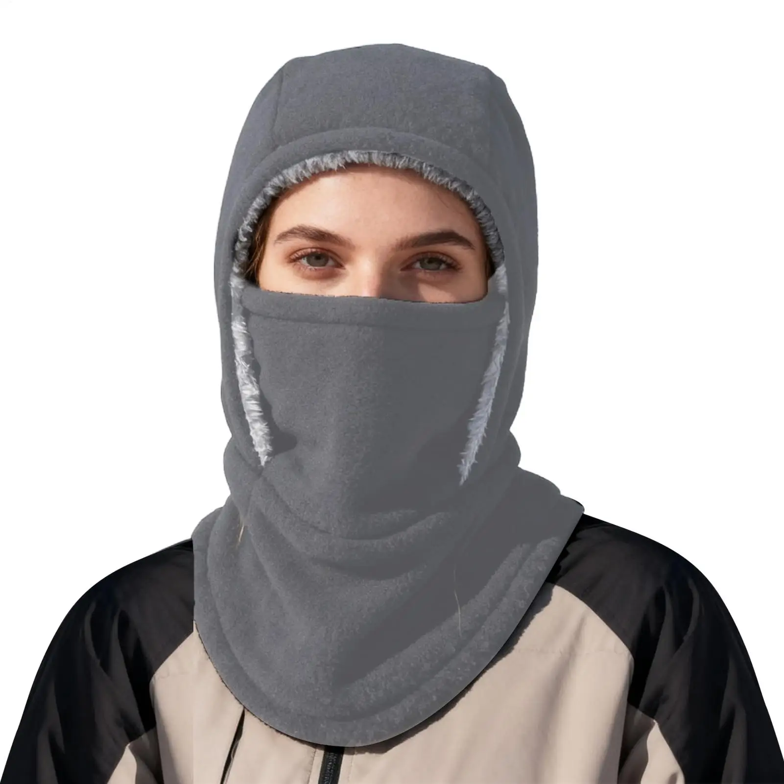 

Winter Face Cover For Men Thickened Windproof Protective Outdoor Snow Warm Hat Skiing Hood For Women Adults Outdoor Motorcycle