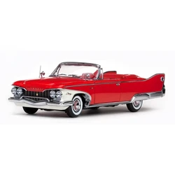 1:18 Scale Diecast Alloy Retro Car Model 1960 Plymouth Convertible Car Toy Vehicle Adult Fans Collection Decoration Gift Display