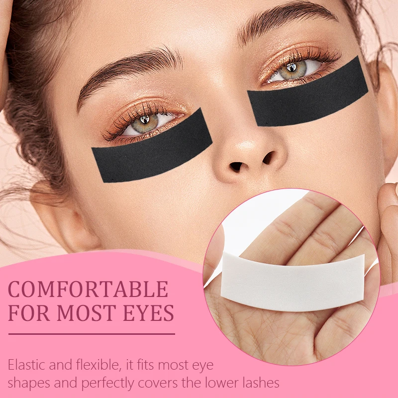 110Pcs/rolles Foam Eyepad Painless Lash Supplies PE Foam Eye Patch Easy Remove Tape Makeup Stickers Under Eyelash Pad Patches