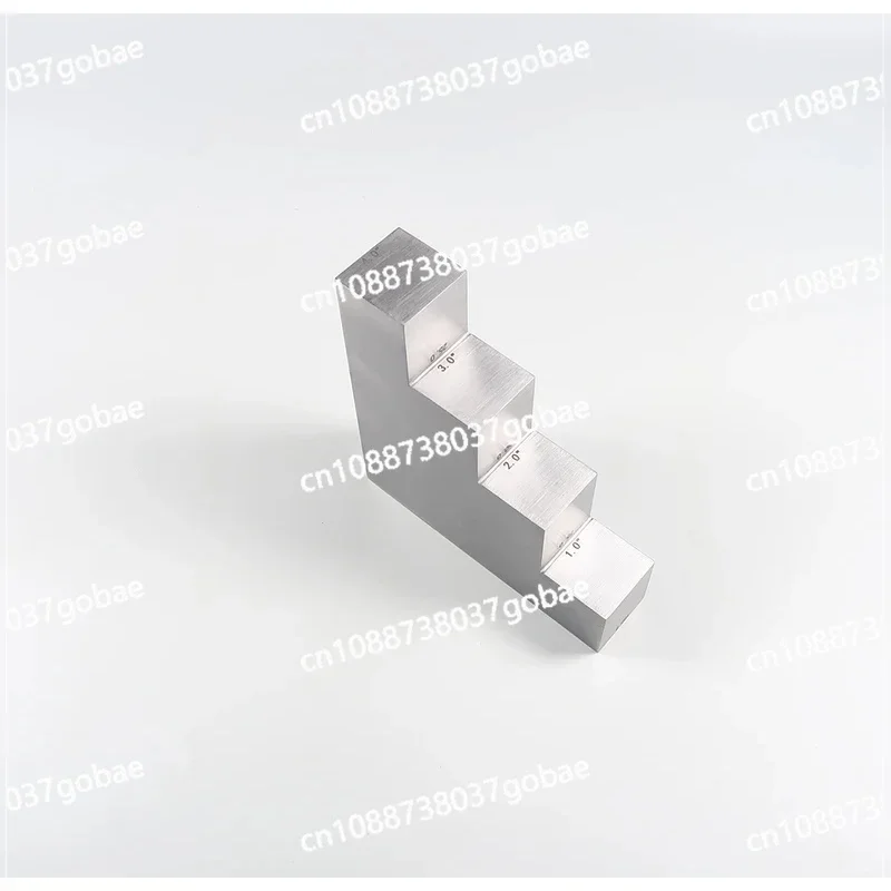 TIPSY NDT CALIBRATION TEST 1.0 2.0 3.0 4.0 Inch , 4 Step ULTRASONIC BLOCK