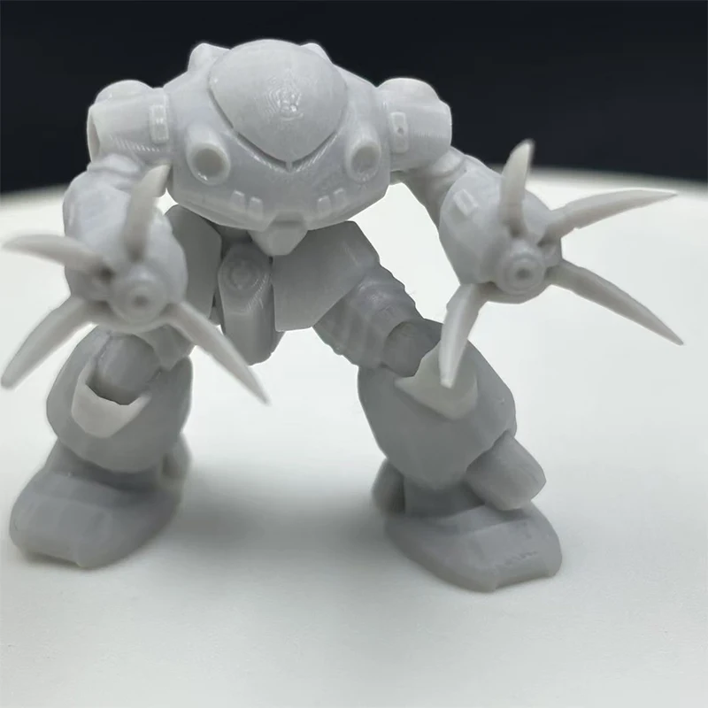 

MSM-07 1/700 3.1cm 3D Printing Resin White Mold Mini Miniature Gifts Toy Collection for Kids