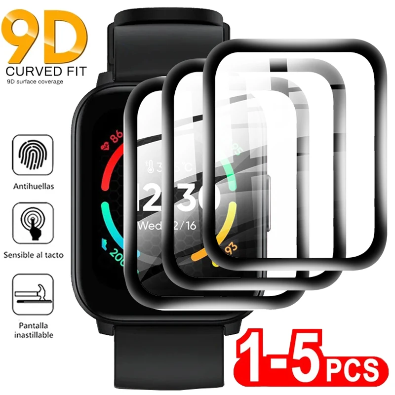 1-5PCS 3D Soft Tempered Glass Film For Amazfit GTS 4 Mini GTS3 GTS 2 Mini GTS 2e Screen Protector GTR 3/3 Pro GTS4 Not Glass