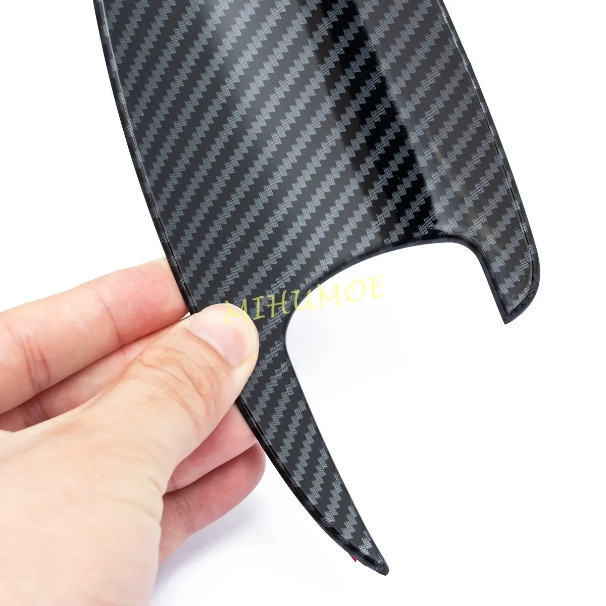 ألياف الكربون الخارجي مقبض الباب كوب إكسسوارات خارجية لأبواب السيارات حامي الكسوة لمرسيدس بنز C GLC الفئة W206 S206 X254 C254 2024 2025