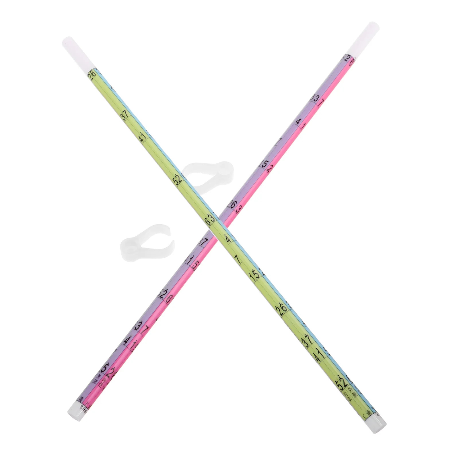 

2 Pcs Beginners Scale Erhu Beginner's Tool Device Instrument Accessories Plastic