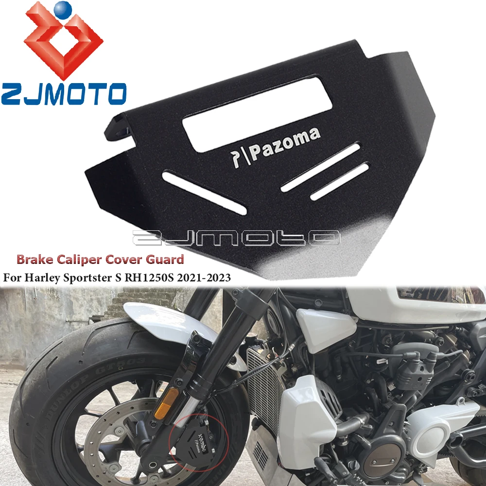 

RH1250S Motorcycle Front Guard Protection Side Brake Caliper Protector Cover For Harley Sportster S 1250 RH 1250S 2021 2022 2023