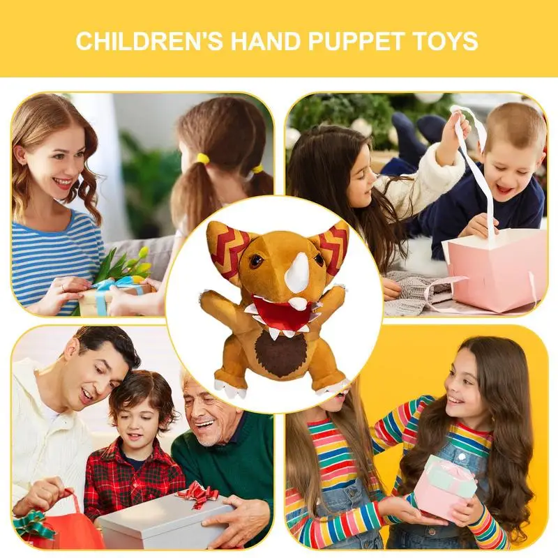 Character Kids Hand Puppet Animal Puppets For Hands Soft Animal Finger Puppets Hand Puppets Animal Toys For Girls Boys