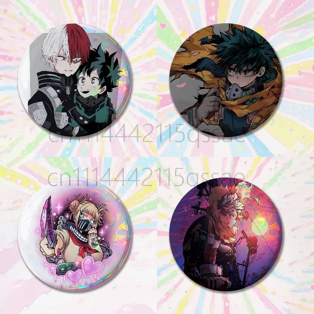 For Cartoon S-Shota Aizawa Pin Button Custom Anime Role Old-school Brooch Cartoon Collar Badge Jewelry Gift Fans
