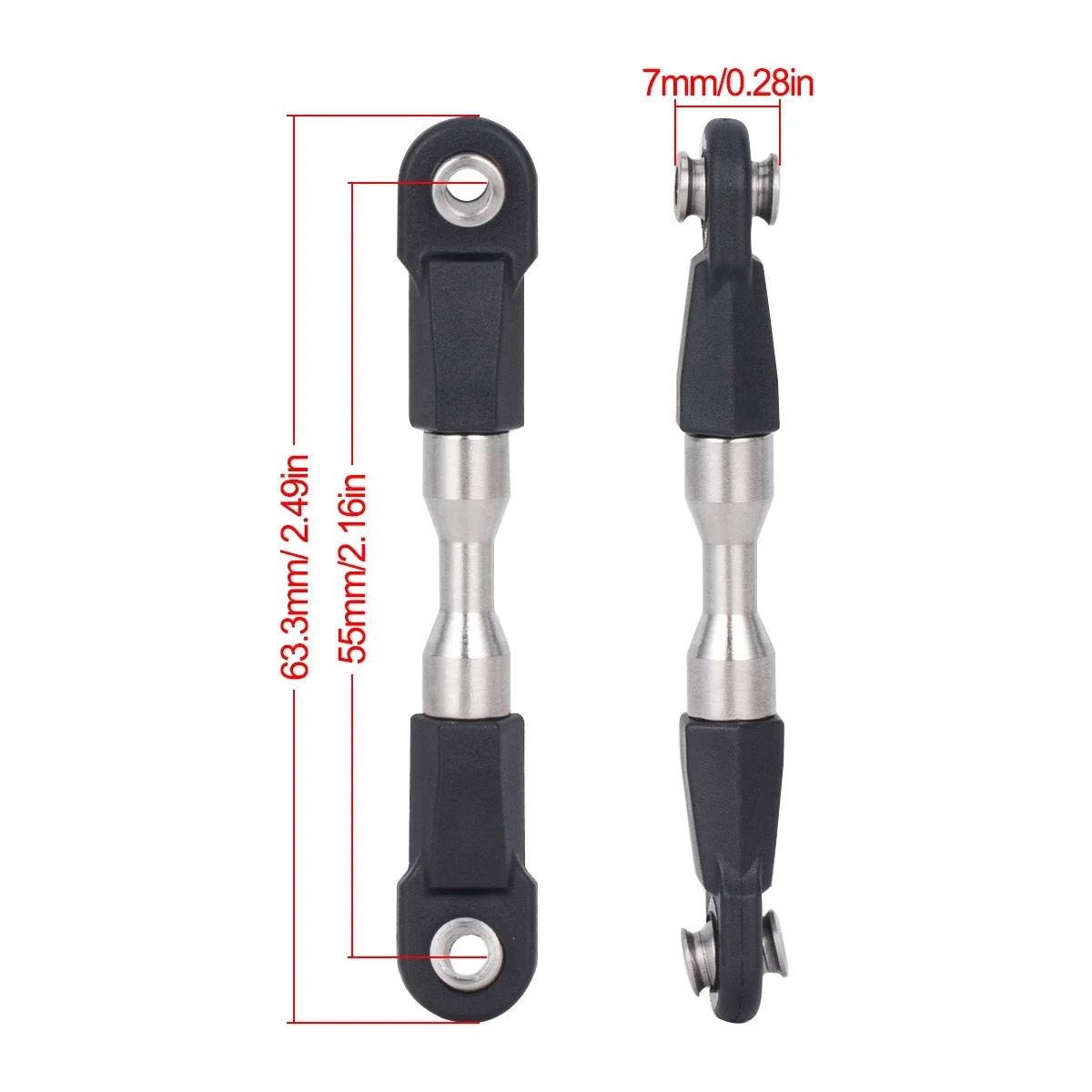 Aluminum Anti-Tilt Link Rod for 1/10 RC Crawler Axial Yeti VS4-10 LCG – Vanquish Upgrade Part