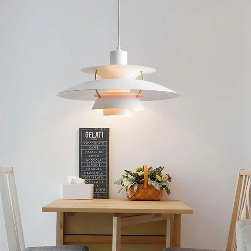 Modern LED Pendant Lights For Living Dining Room Kitchen Bedroom Hanging Lamps UFO Color Chandelier Home Decor Lighting Fixture