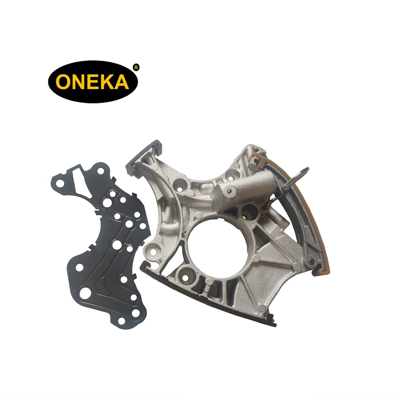 [ONEKA] 3.0T Engine Timing Chain Kit For A4 A5 A6 S4 A7 A8 Quattro Q5 Q7 VW Touareg 3.0T 3.2L V6 Guide Chain Tensioner