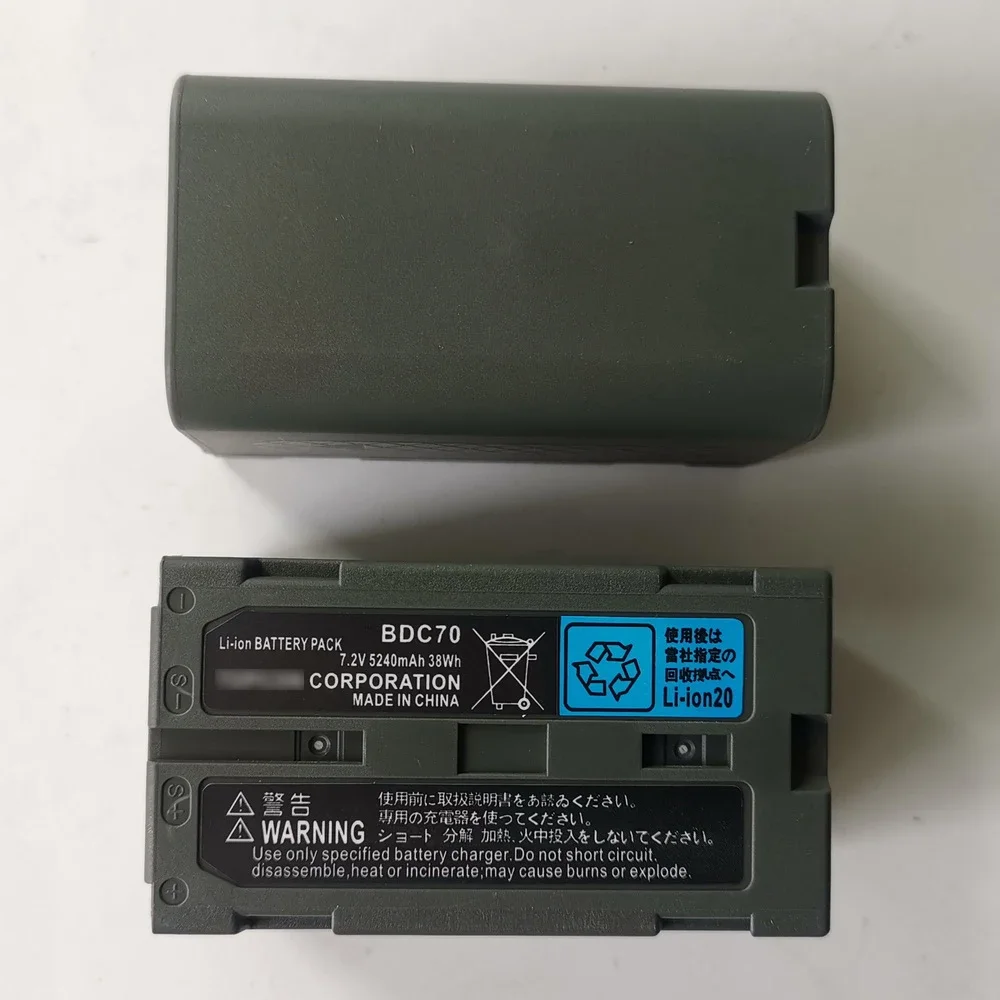 1 szt. Bateria BDC70, wysokiej jakości i fabrycznie nowa bateria do baterii BDC70, 7.2V 5200mAh